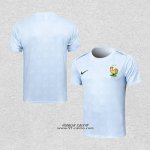 Maglia Allenamento Francia 2024-2025 Azzurro