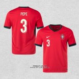 Prima Maglia Portogallo Giocatore Pepe 2024