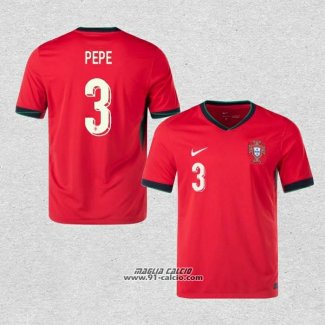 Prima Maglia Portogallo Giocatore Pepe 2024