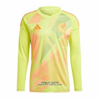 Seconda Maglia Messico Portiere Manica Lunga 2024