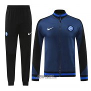 Tuta da Track Giacca Inter 2024-2025 Blu