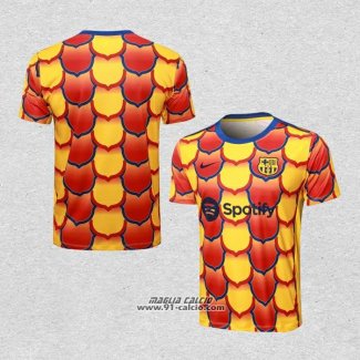 Maglia Allenamento Barcellona 2024-2025 Giallo