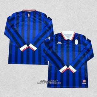 Maglia Bari Special Manica Lunga 2024 Blu