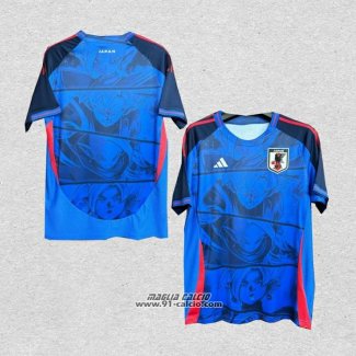 Maglia Giappone Dragon Ball 2024-2025 Blu Thailandia