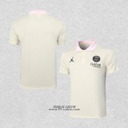 Maglia Polo Paris Saint-Germain 2024-2025 Giallo