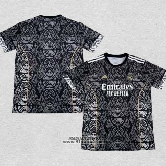 Maglia Real Madrid Special 2024-2025 Nero Thailandia