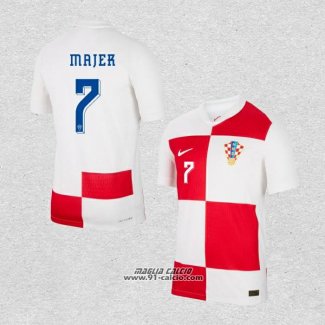 Prima Maglia Croazia Giocatore Majer 2024