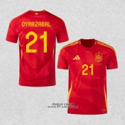 Prima Maglia Spagna Giocatore Oyarzabal 2024