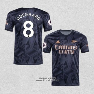 Seconda Maglia Arsenal Giocatore Odegaard 2022-2023