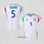 Seconda Maglia Italia Giocatore Calafiori 2024-2025