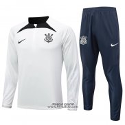 Tuta da Track Felpa Corinthians 2024-2025 Grigio