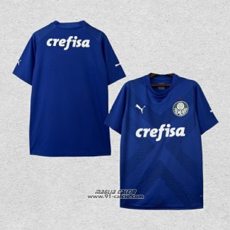 Maglia Palmeiras Portiere 2023 Blu Thailandia