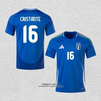 Prima Maglia Italia Giocatore Cristante 2024-2025