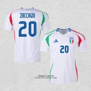 Seconda Maglia Italia Giocatore Zaccagni 2024-2025