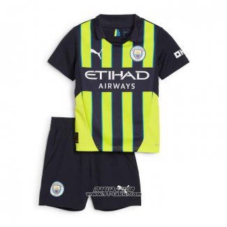 Seconda Maglia Manchester City Bambino 2024-2025