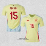 Seconda Maglia Spagna Giocatore Alex B. 2024