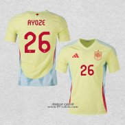 Seconda Maglia Spagna Giocatore Ayoze 2024