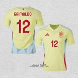 Seconda Maglia Spagna Giocatore Grimaldo 2024