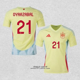 Seconda Maglia Spagna Giocatore Oyarzabal 2024