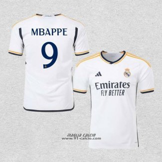 Prima Maglia Real Madrid Giocatore Mbappe 2023-2024