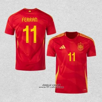 Prima Maglia Spagna Giocatore Ferran 2024