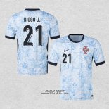 Seconda Maglia Portogallo Giocatore Diogo J. 2024