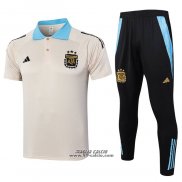 Conjunto Polo Argentina 2024-2025 Giallo