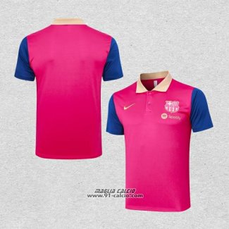 Maglia Polo Barcellona 2024-2025 Rosso