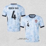 Seconda Maglia Portogallo Giocatore Ruben Dias 2024