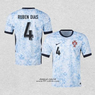 Seconda Maglia Portogallo Giocatore Ruben Dias 2024