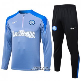 Tuta da Track Felpa Inter 2024-2025 Blu