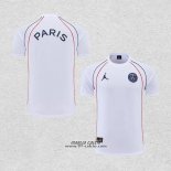 Maglia Allenamento Paris Saint-Germain Jordan 2022-2023 Bianco