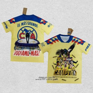 Maglia America Champion 2024-2025 Giallo Thailandia