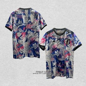 Maglia Giappone Dragon Ball 2024-2025 Blu Thailandia