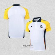 Maglia Polo Real Madrid 2024-2025 Bianco