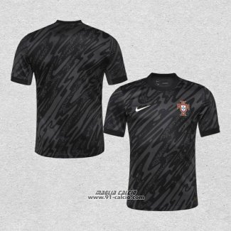 Maglia Portogallo Portiere 2024 Nero