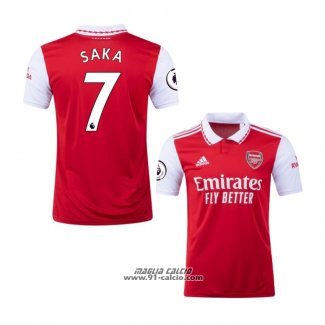 Prima Maglia Arsenal Giocatore Saka 2022-2023