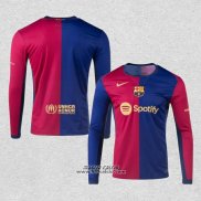 Prima Maglia Barcellona Manica Lunga 2024-2025