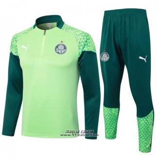 Tuta da Track Felpa Palmeiras 2024-2025 Verde