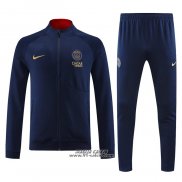 Tuta da Track Giacca Paris Saint-Germain 2023-2024 Blu