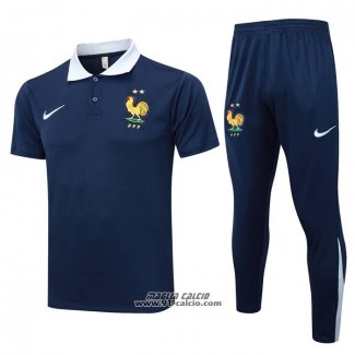 Conjunto Polo Francia 2024-2025 Blu