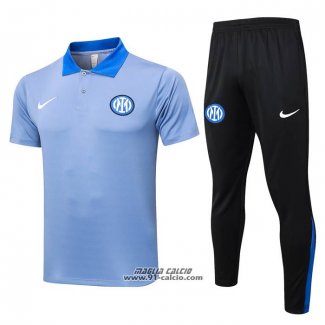 Conjunto Polo Inter 2024-2025 Blu