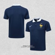 Maglia Polo Francia 2024-2025 Blu