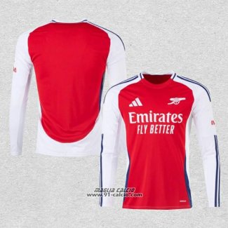 Prima Maglia Arsenal Manica Lunga 2024-2025