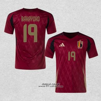 Prima Maglia Belgio Giocatore Bakayoko 2024