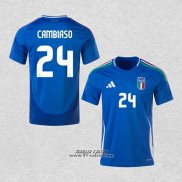 Prima Maglia Italia Giocatore Cambiaso 2024-2025