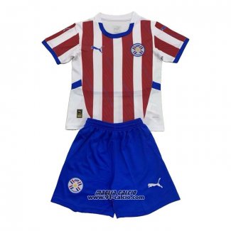 Prima Maglia Paraguay Bambino 2024