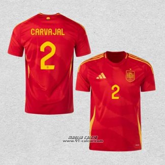 Prima Maglia Spagna Giocatore Carvajal 2024