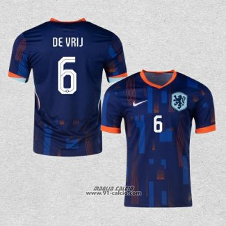 Seconda Maglia Paesi Bassi Giocatore De Vrij 2024