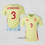 Seconda Maglia Spagna Giocatore Le Normand 2024